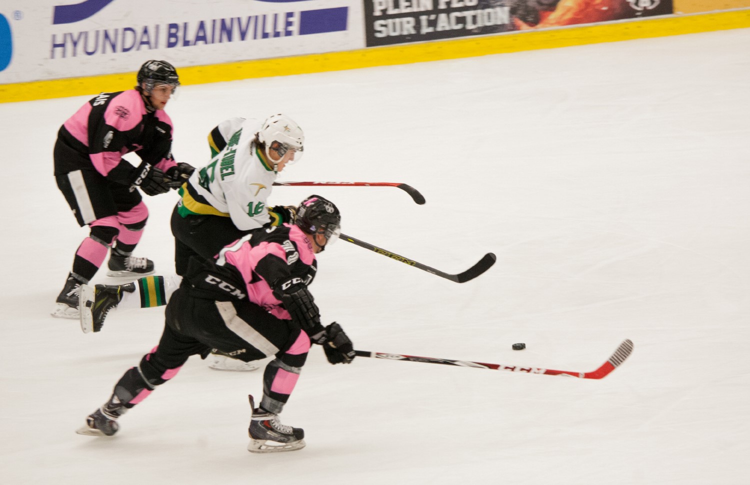 L'Armada voit la vie en rose contre les Foreurs