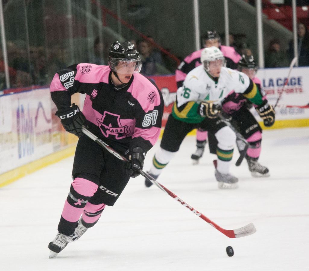 Miguel Picard est un des joueurs qui a pris la route de Sarnia.