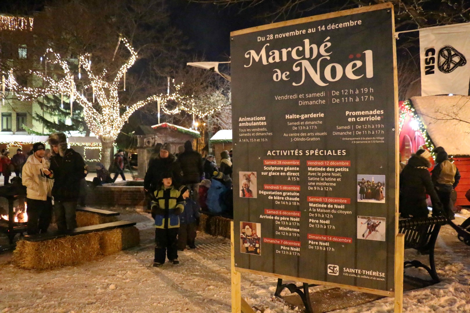 Lancement des festivités à Sainte-Thérèse: Le Village devient Maboule!