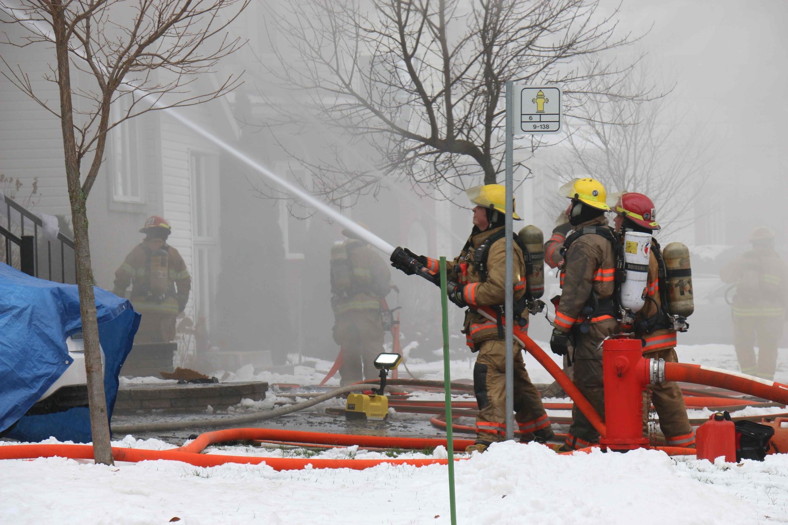 Une résidence de Boisbriand ravagée par les flammes