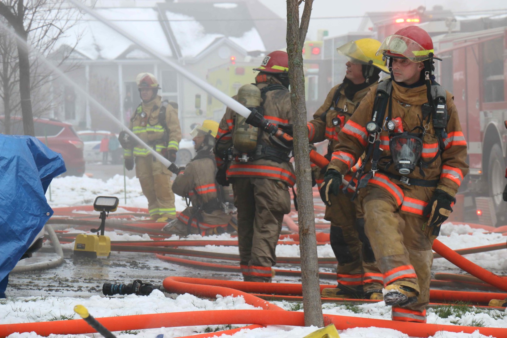 Une résidence de Boisbriand ravagée par les flammes