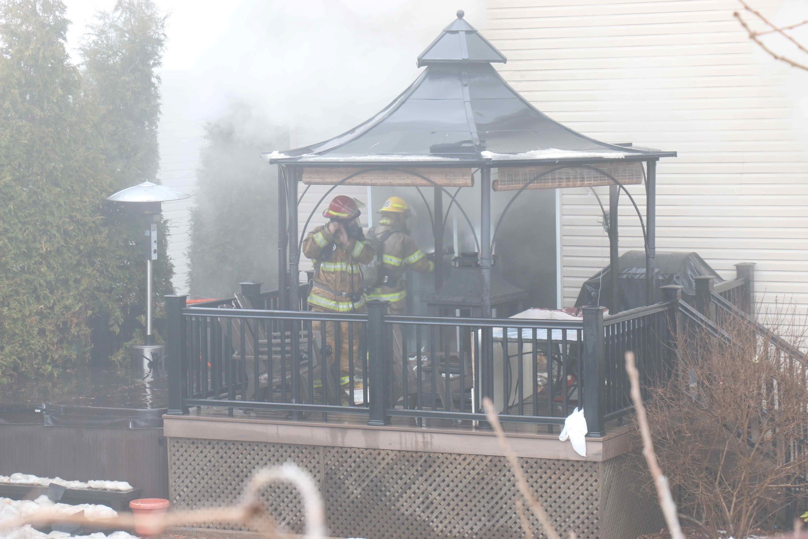 Une résidence de Boisbriand ravagée par les flammes