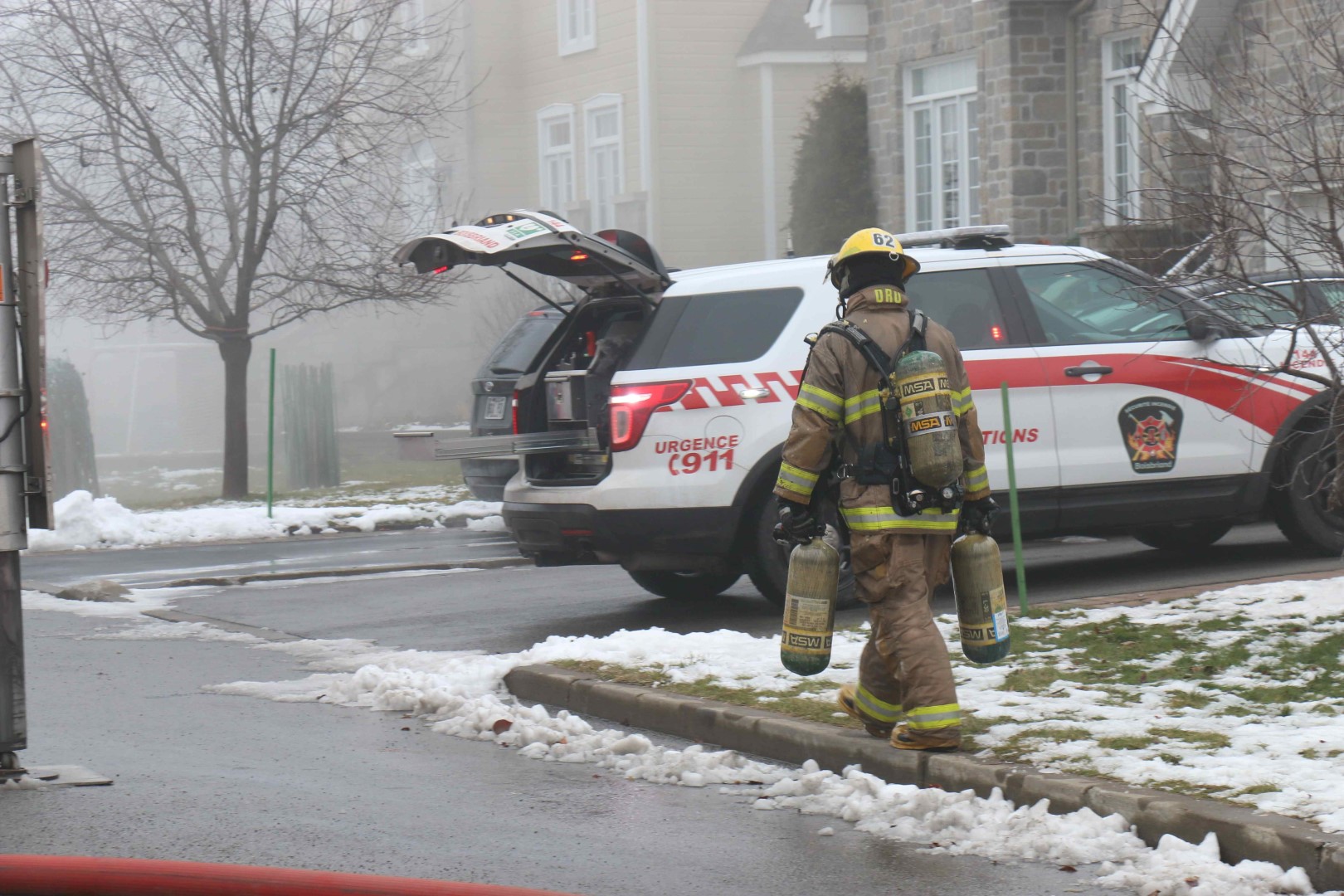Une résidence de Boisbriand ravagée par les flammes