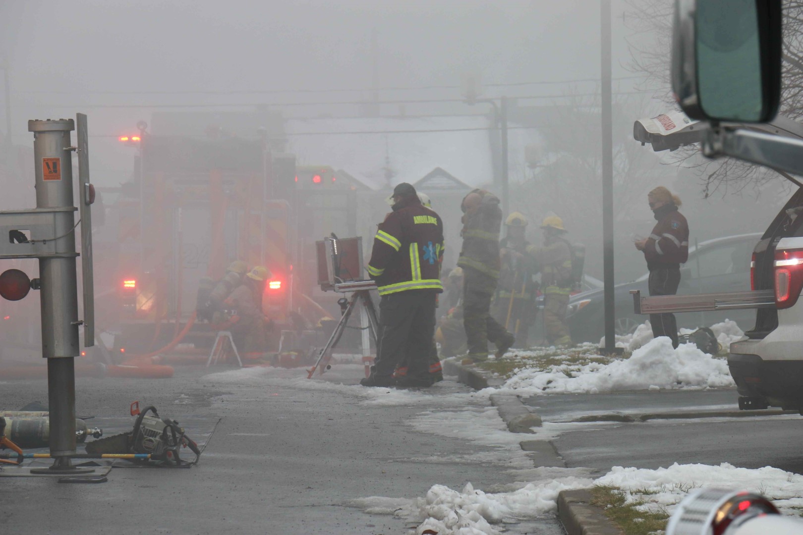 Une résidence de Boisbriand ravagée par les flammes