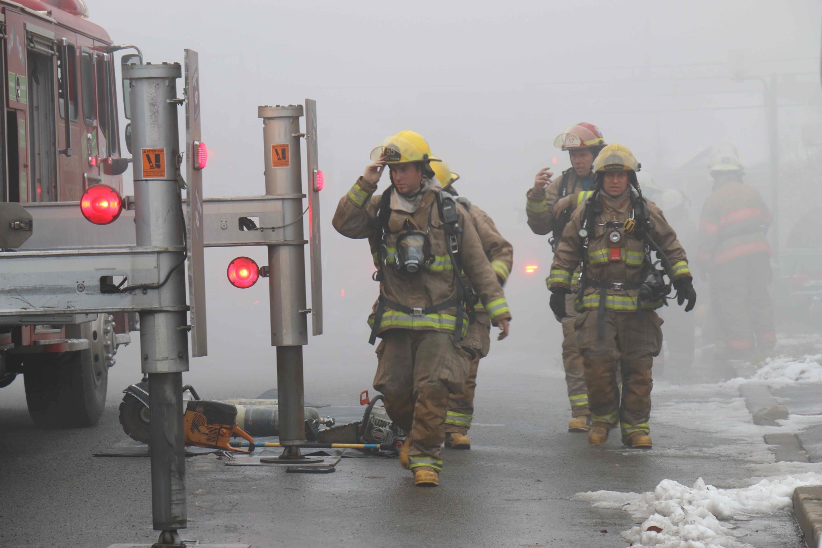 Une résidence de Boisbriand ravagée par les flammes