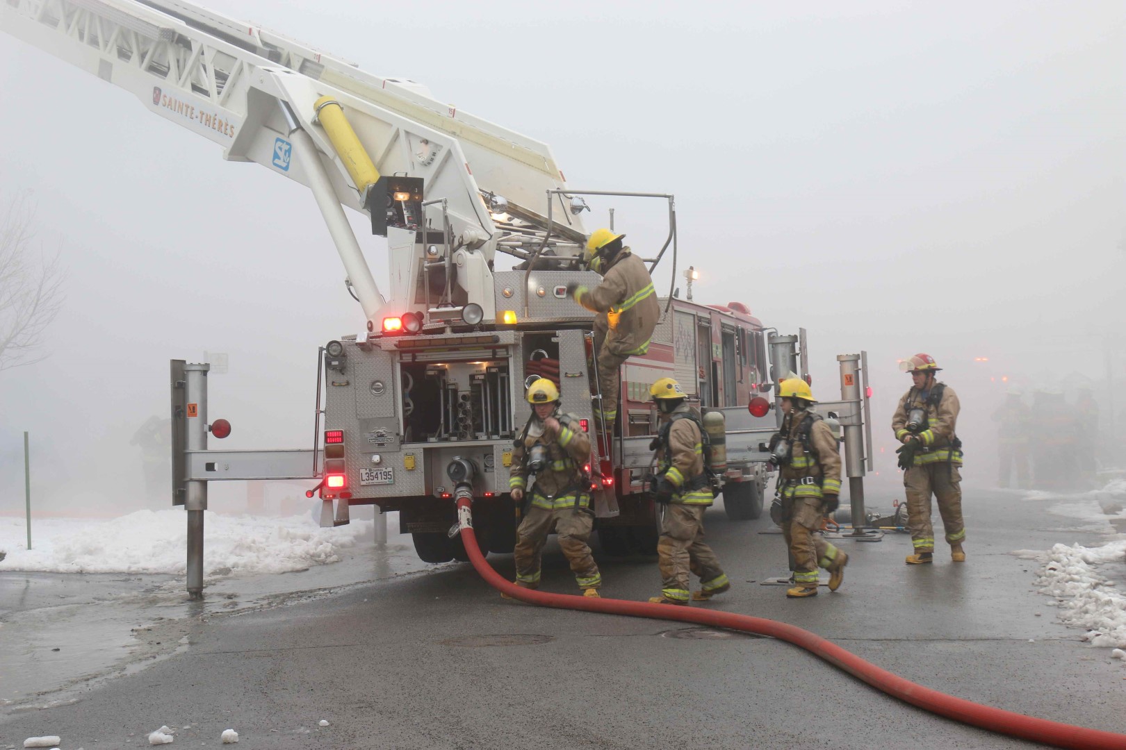 Une résidence de Boisbriand ravagée par les flammes