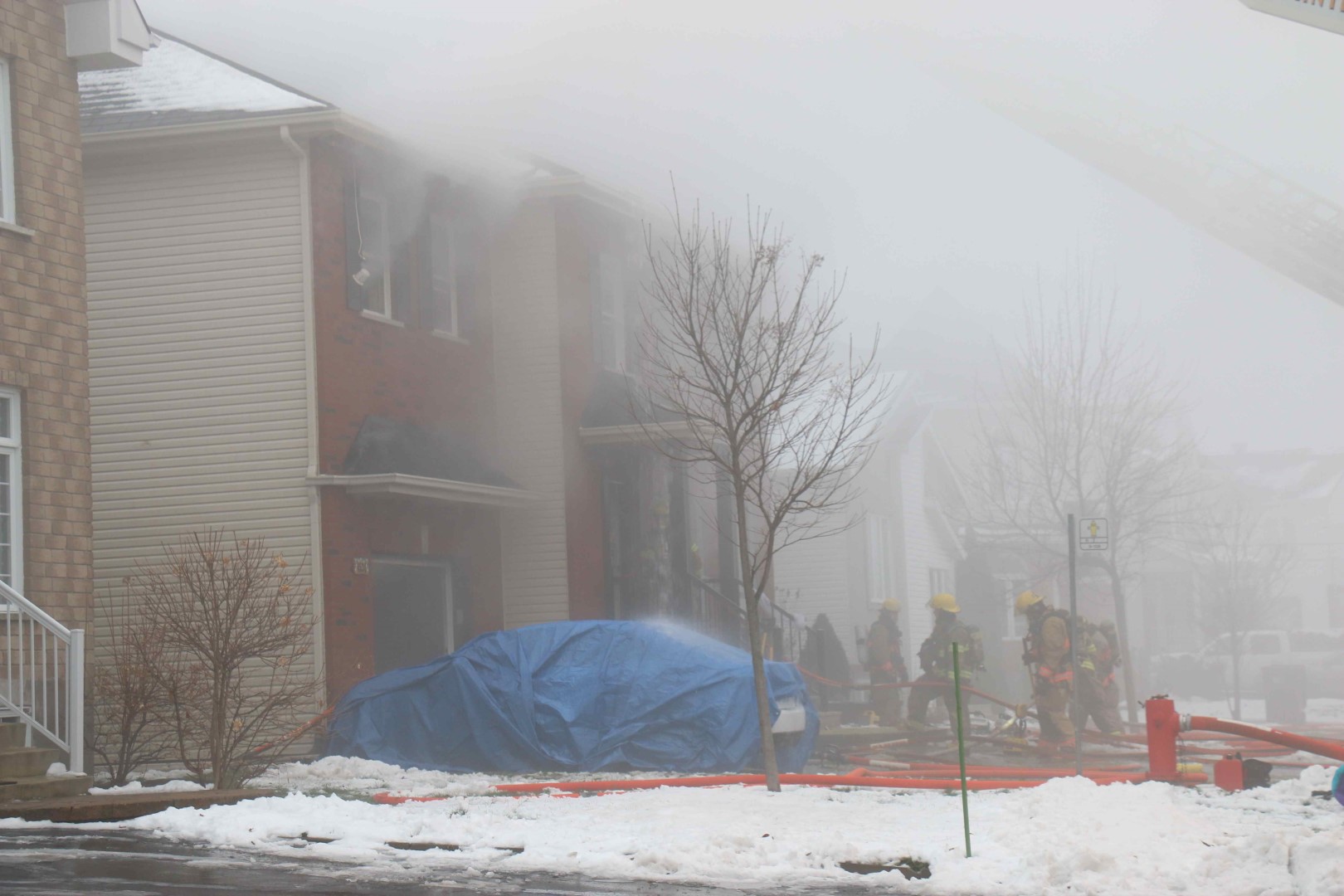 Une résidence de Boisbriand ravagée par les flammes