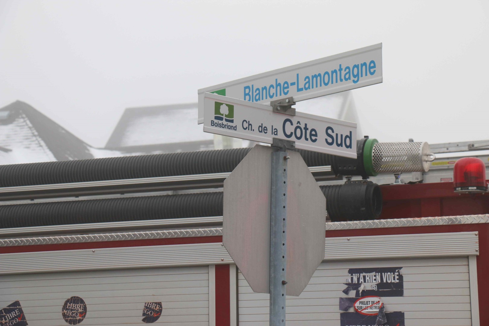 Une résidence de Boisbriand ravagée par les flammes