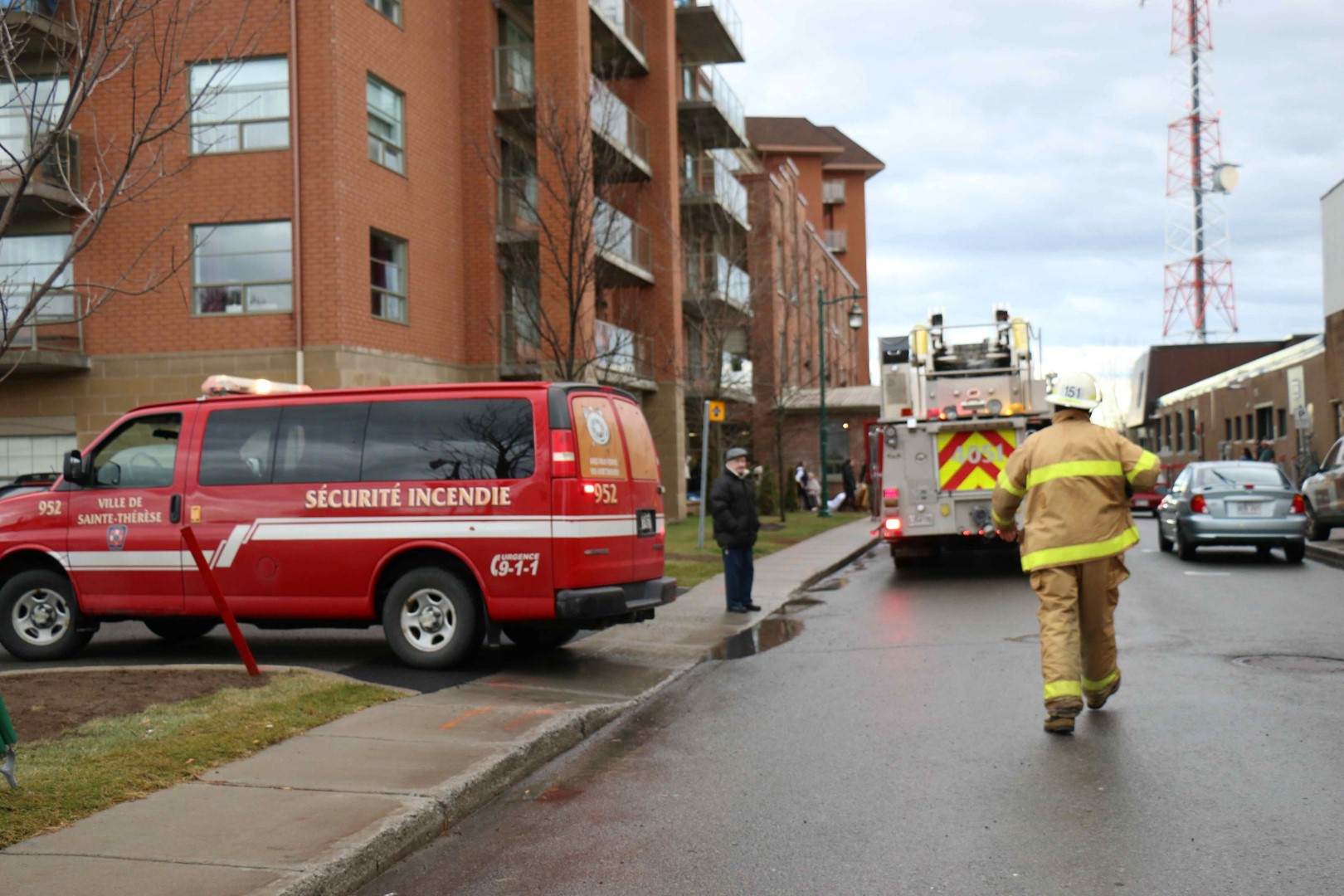 Début d'incendie dans une résidence pour personnes âgées