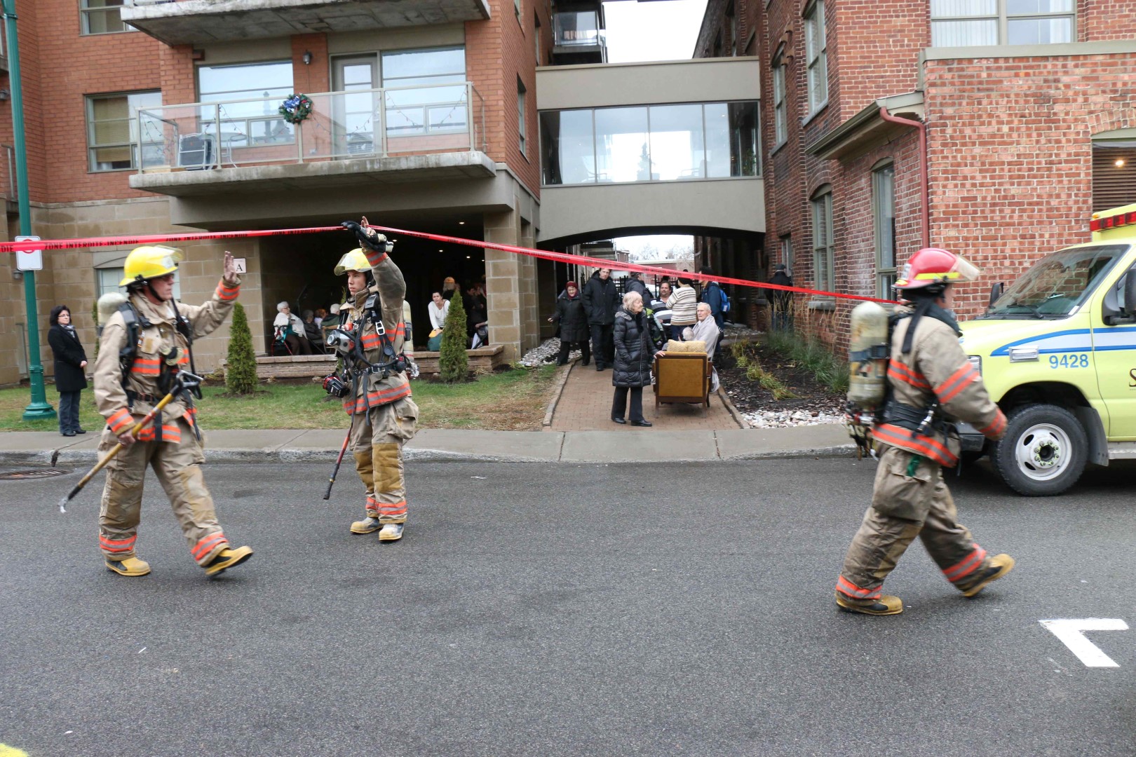 Début d'incendie dans une résidence pour personnes âgées