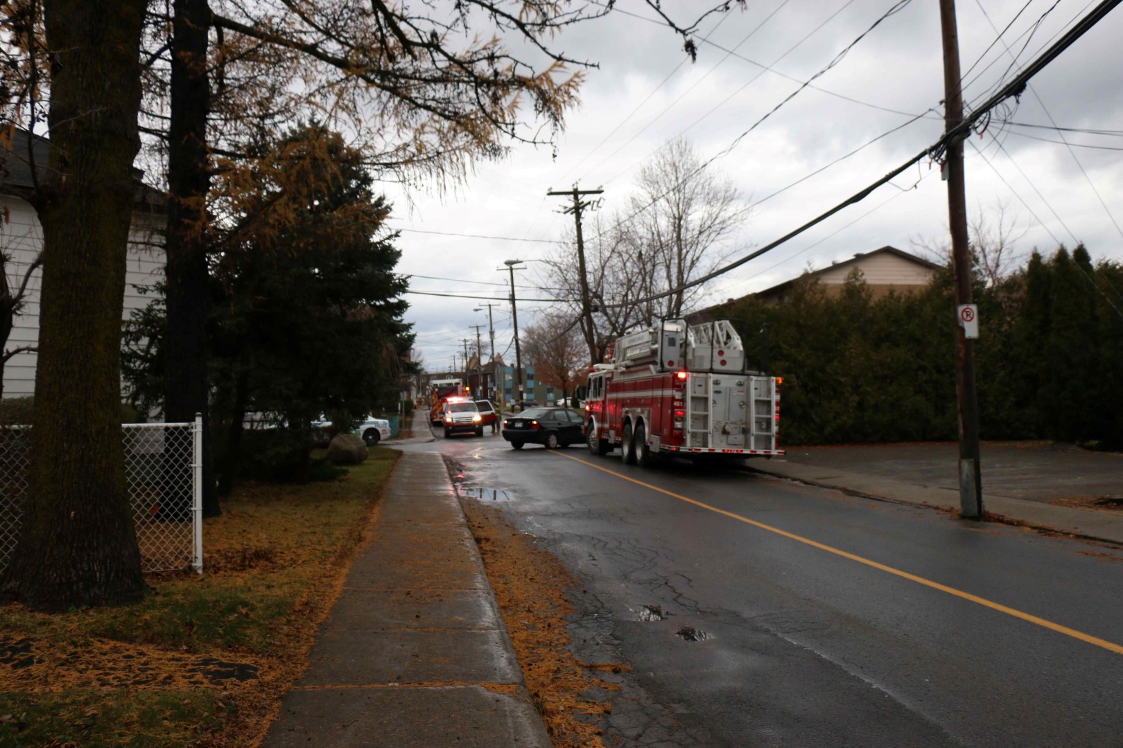 Début d'incendie dans une résidence pour personnes âgées