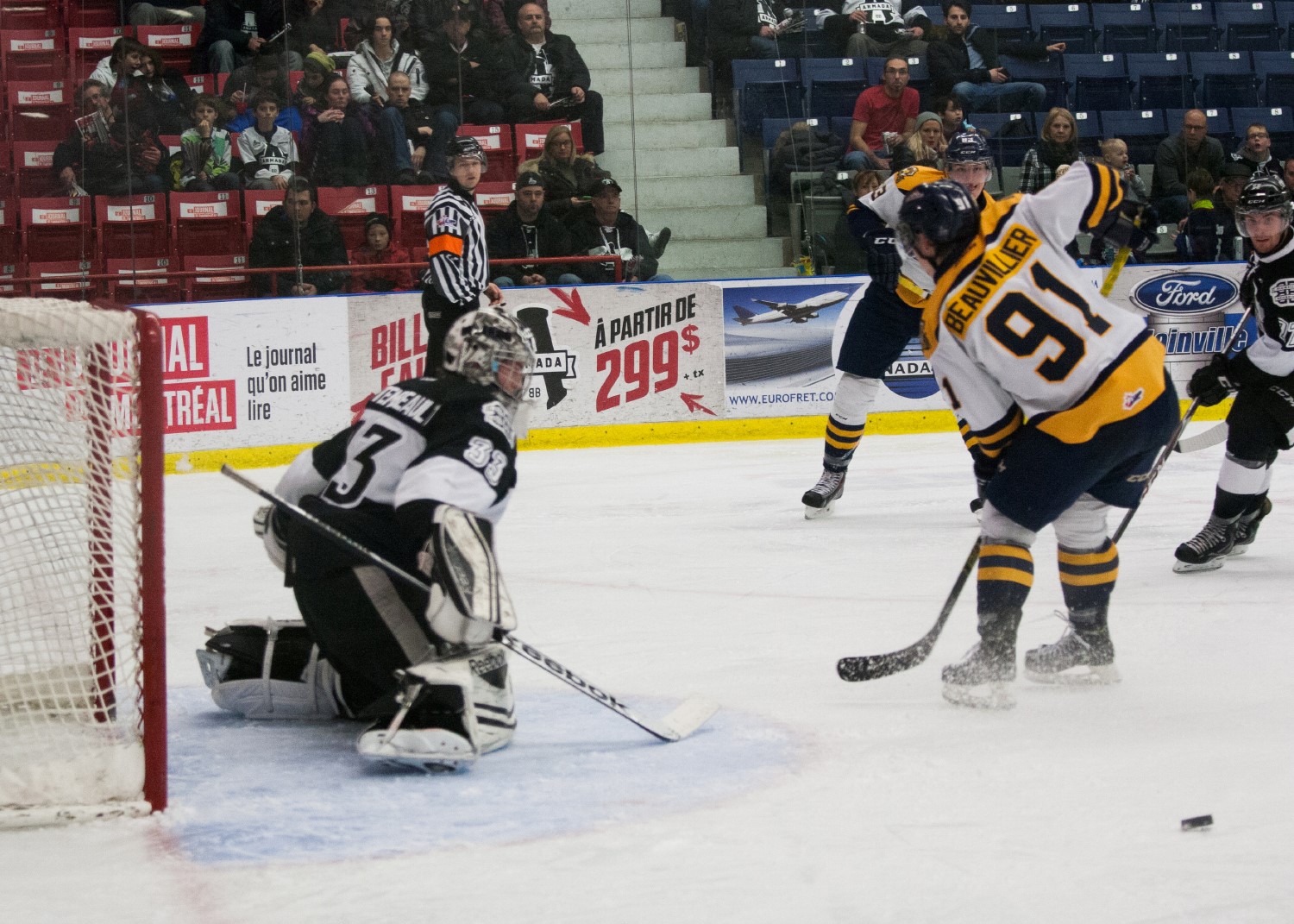 L'Armada ne peut jouer le même tour aux Cataractes