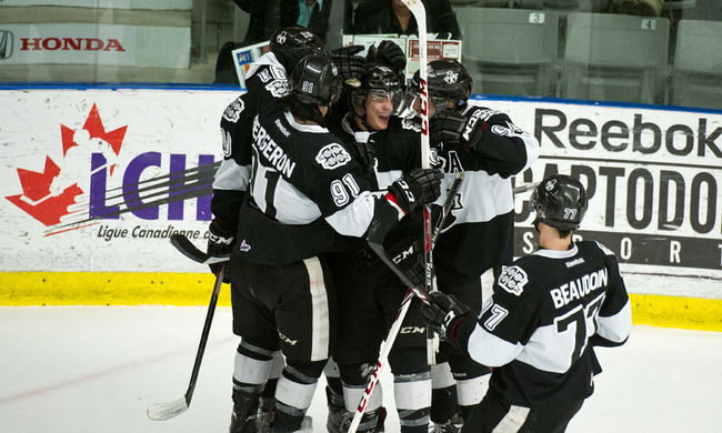 Danick Martel a enfilé deux buts dans la victoire de l'Armada face aux Wildcats de Moncton en levée de rideau des séries éliminatoires de la LHJMQ.