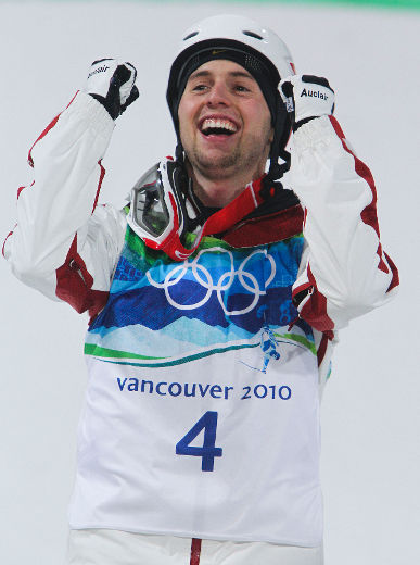 Alexandre Bilodeau avait raflé une seconde médaille d'or aux Jeux olympiques de Sotchi en février.