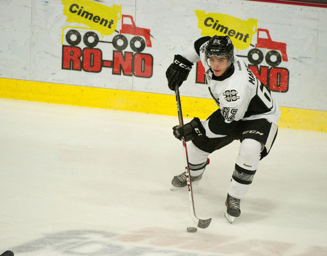 Danick Martel pourrait effectuer un retour au jeu demain soir face à l'Océanic de Rimouski.