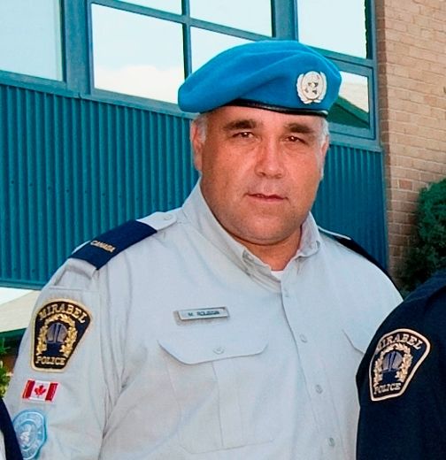 Réjean Trudeau est policier à Mirabel depuis 1993.