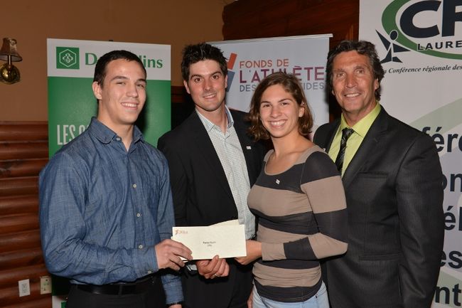 Le Fonds de l’athlète des Laurentides a rendu plusieurs sportifs heureux lors de sa 11e remise de bourses qui avait lieu le 6 juin à Saint-Hippolyte.