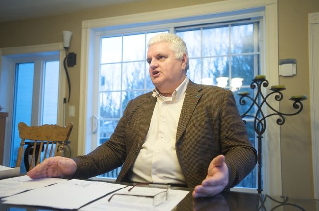 Florent Gravel est le chef du Mouvement Blainville