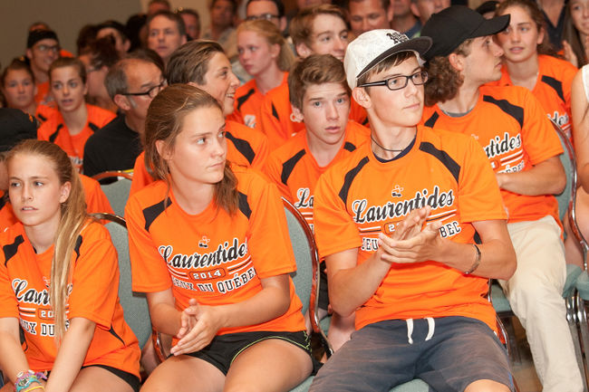 Les représentants des Laurentides seront nombreux aux Jeux du Québec cet été. Ils ont pris un premier bain de foule la semaine dernière à Sainte-Thérèse.