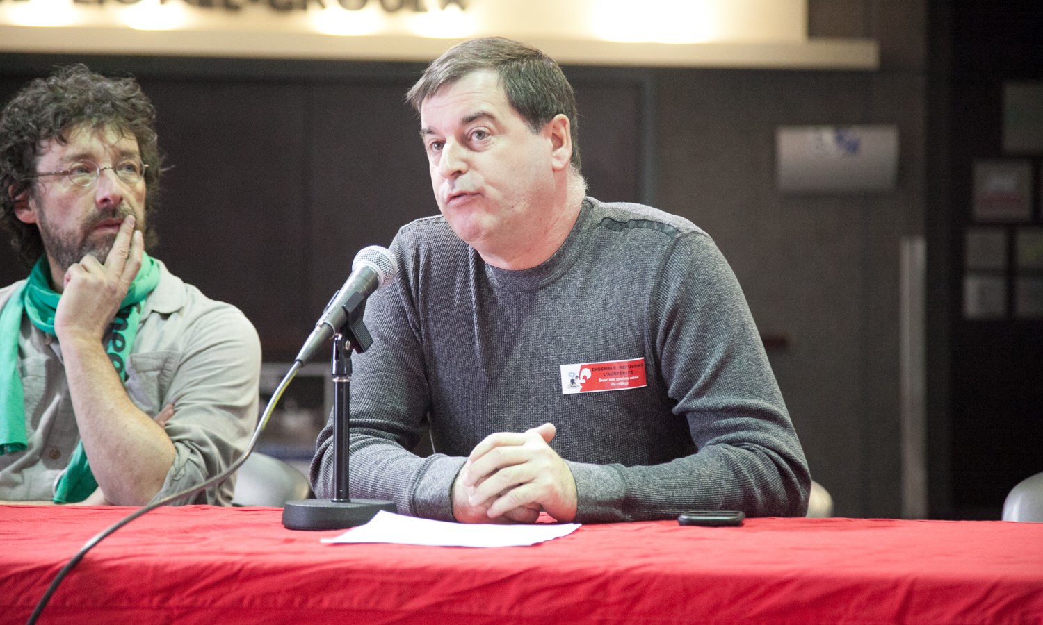 L'austérité ne passe pas au Collège Lionel-Groulx
