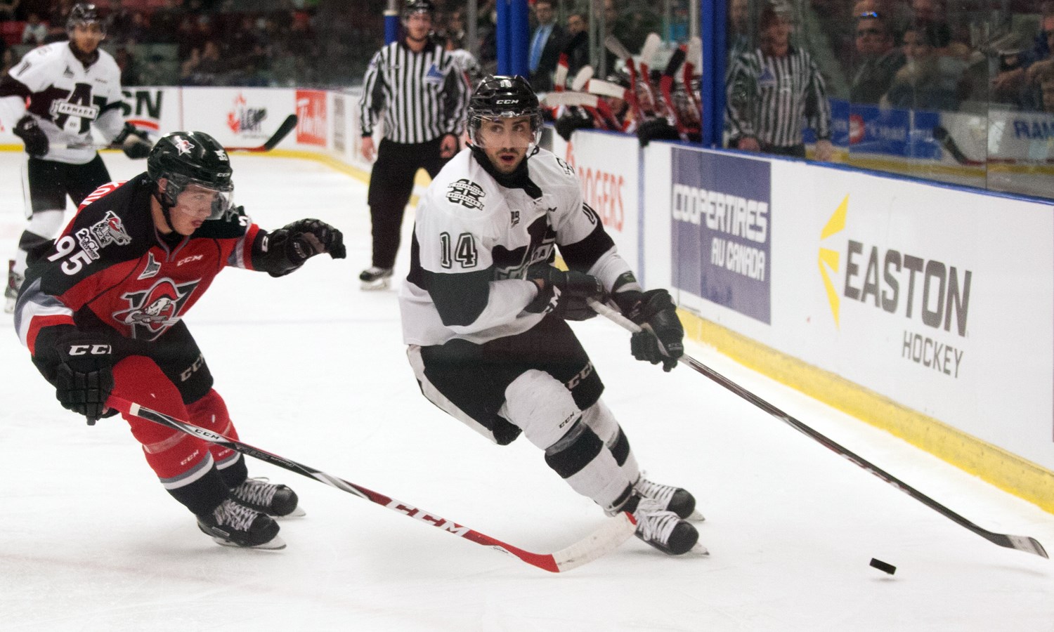 Les Voltigeurs surprennent l'Armada