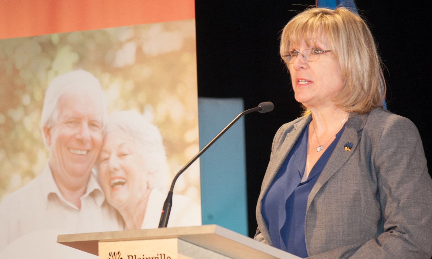 La ministre de la Famille, Francine Charbonneau