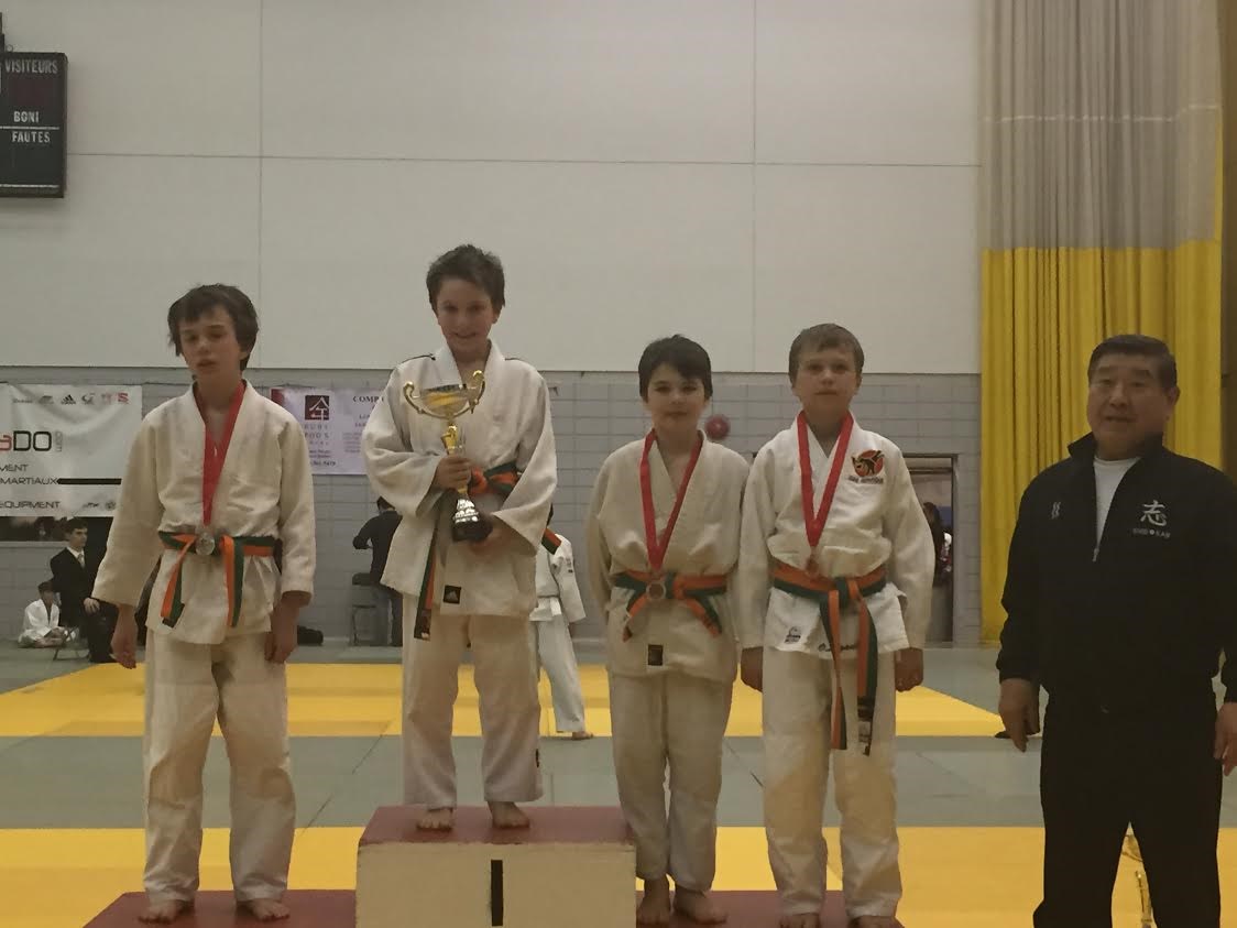 La persévérance et l’effort des judokas de l’Association de Judo de Blainville récompensés 