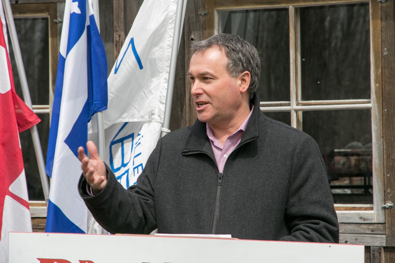 Le maire de Mirabel, Jean Bouchard