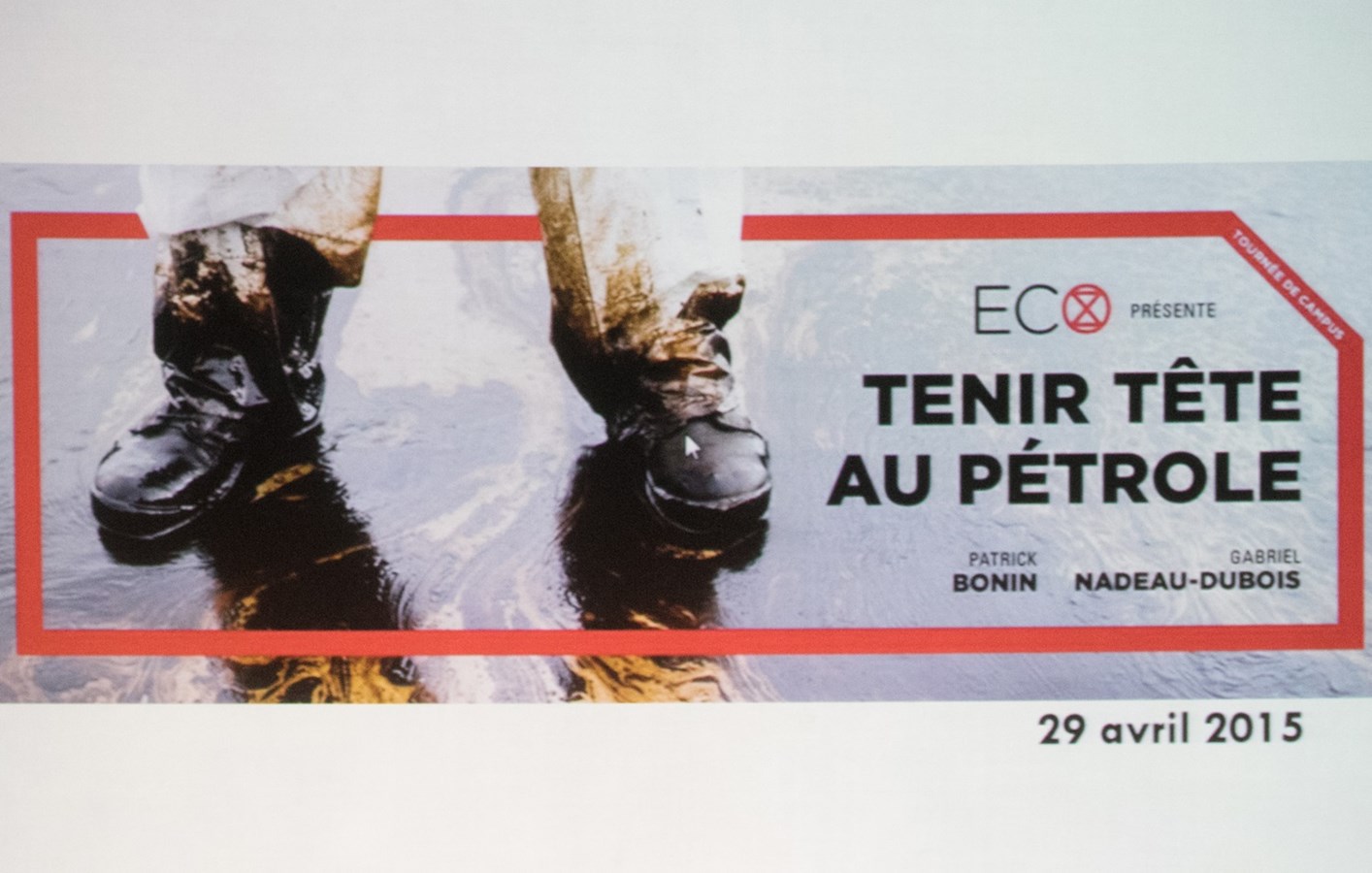 Tenir tête au pétrole