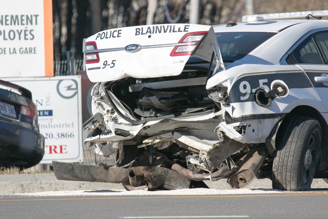 Accident mortel sur la 117 à Blainville 