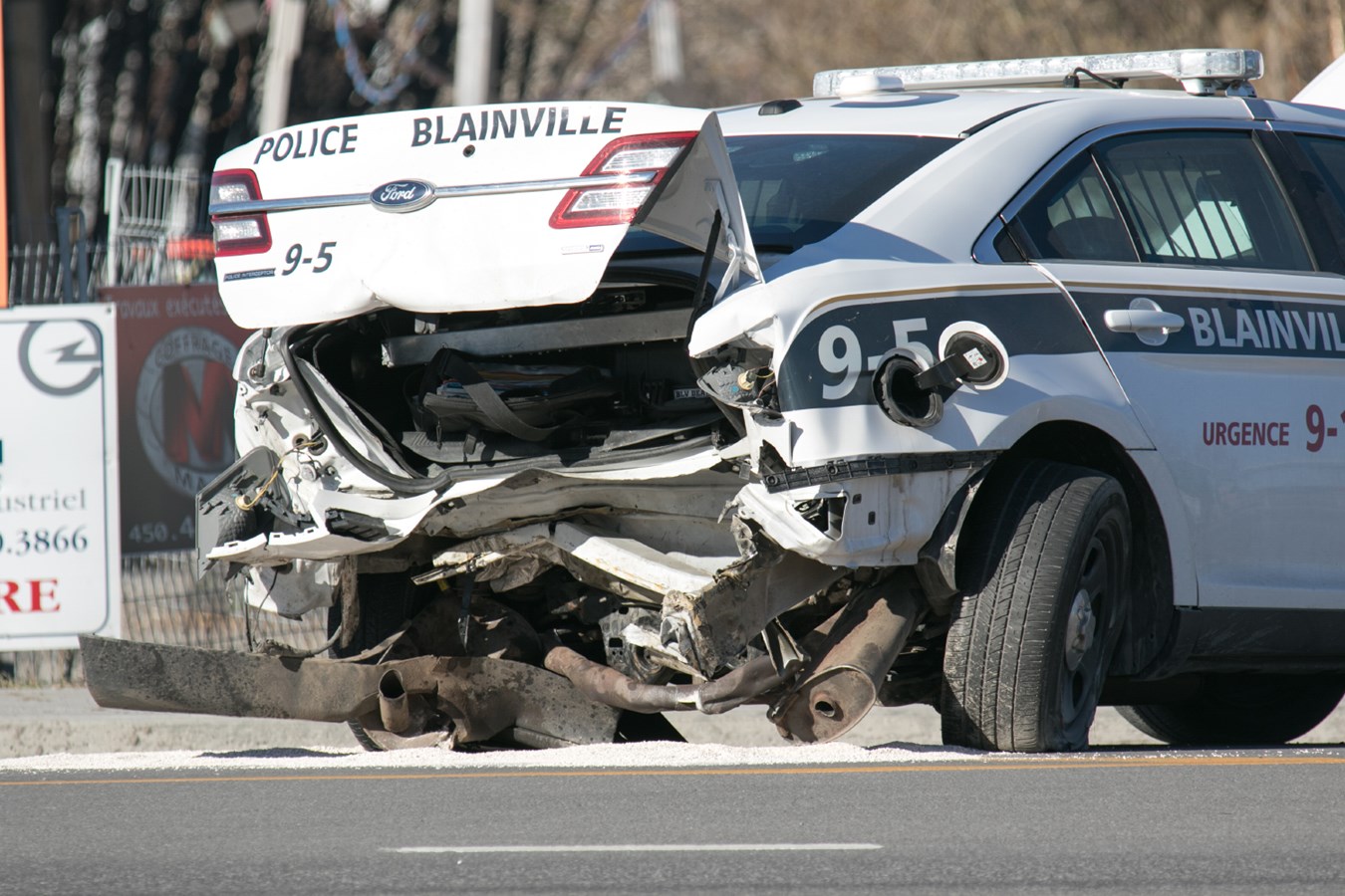 Accident mortel sur la 117 à Blainville 