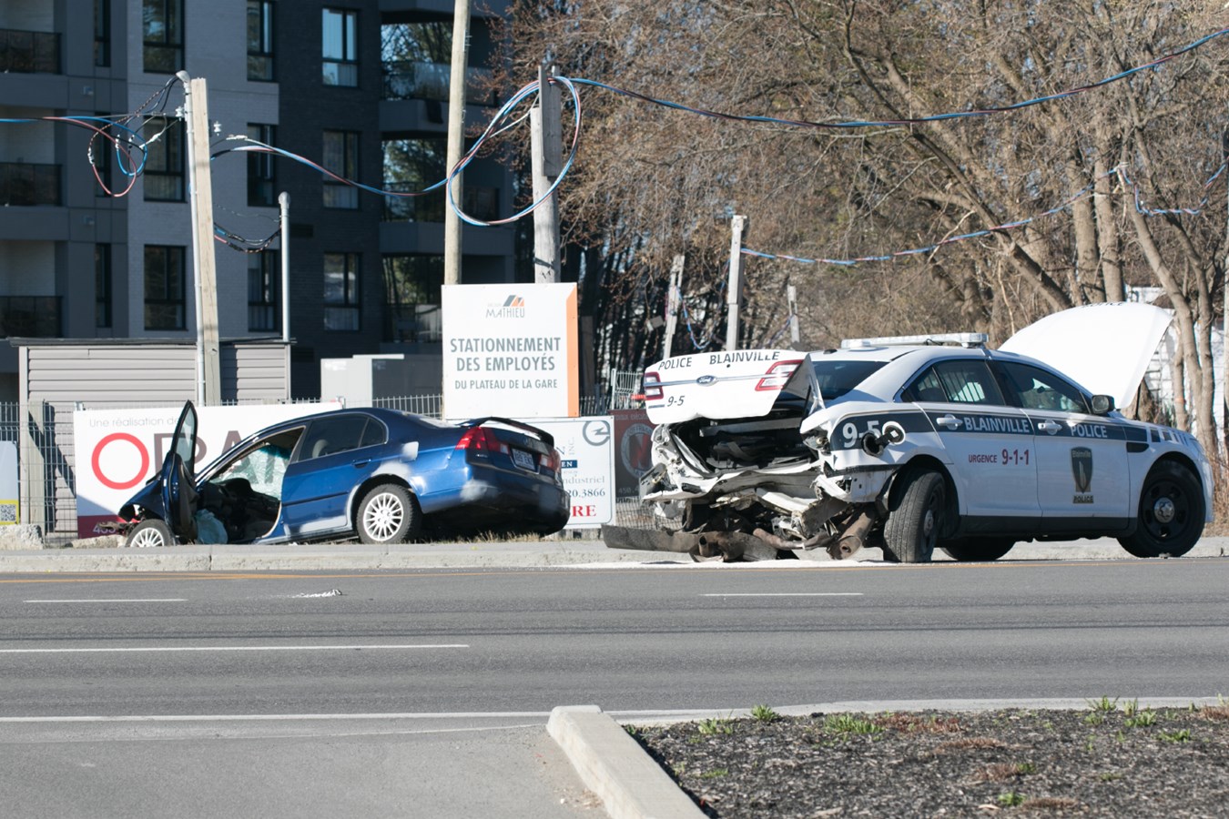 Accident mortel sur la 117 à Blainville 