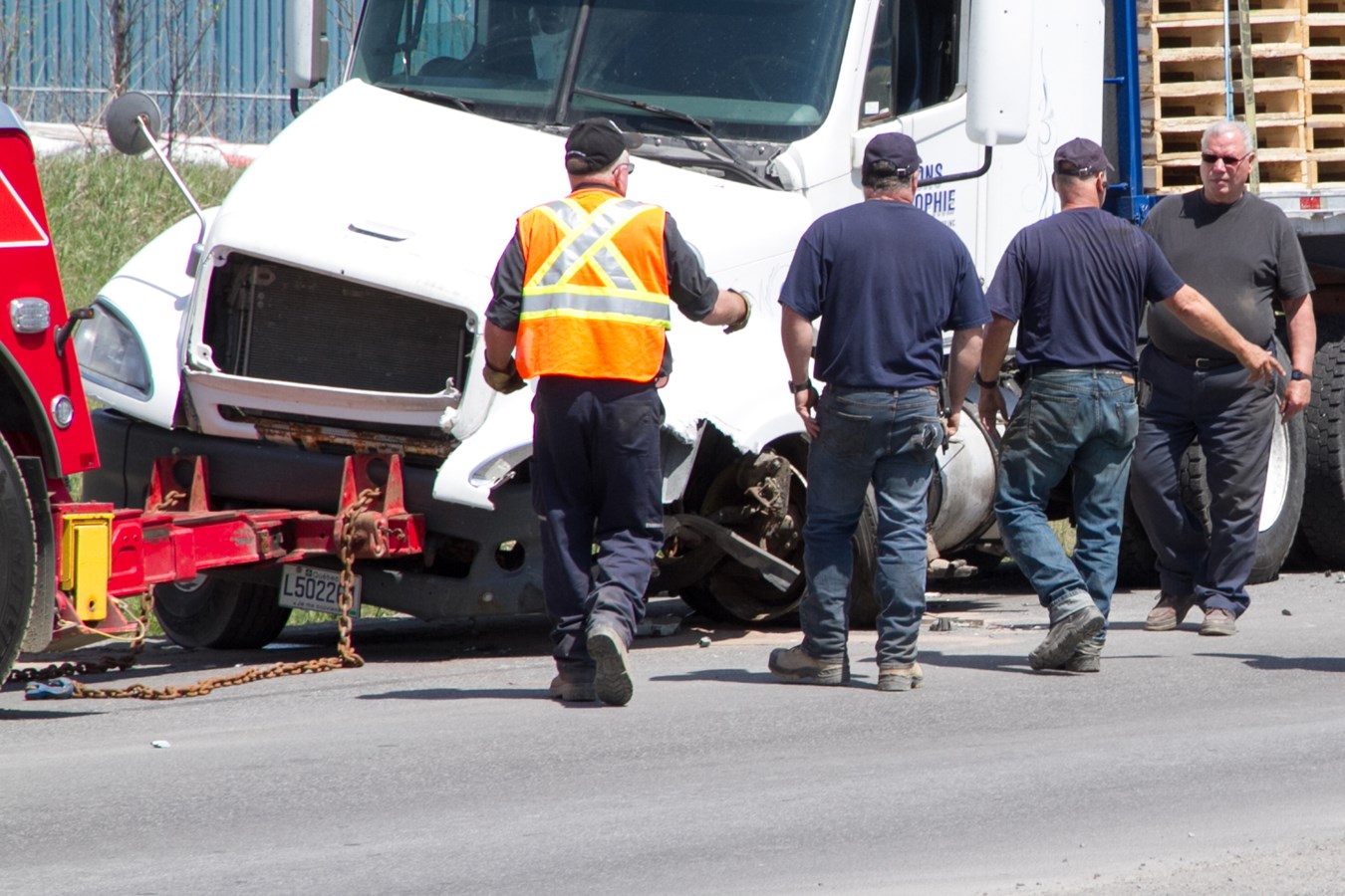Un accident fait un blessé sur le chemin de la Côte-Nord
