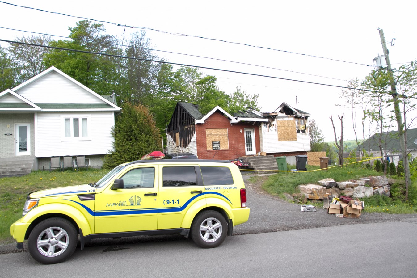 Mirabel: un incendie jette huit personnes à la rue 