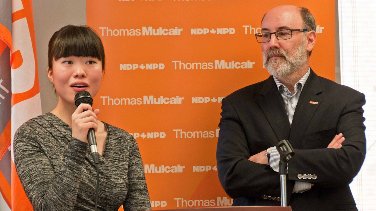 La député néo-démocrate Laurin Liu réitère l'importance du français