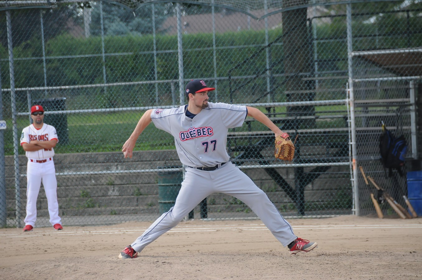 Les Bisons et les Diamants séparent un double