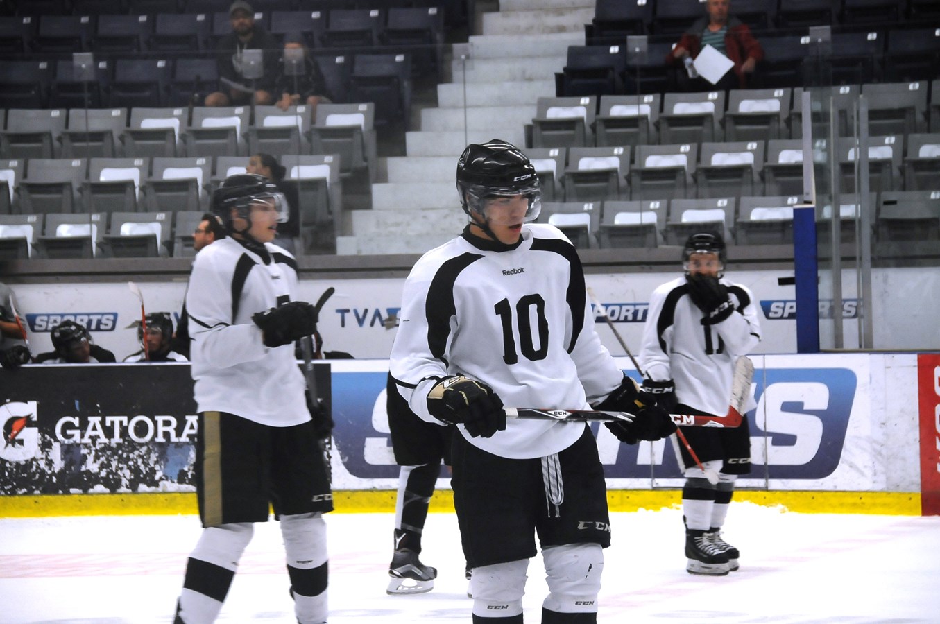 Premiers coups de patin chez l'Armada