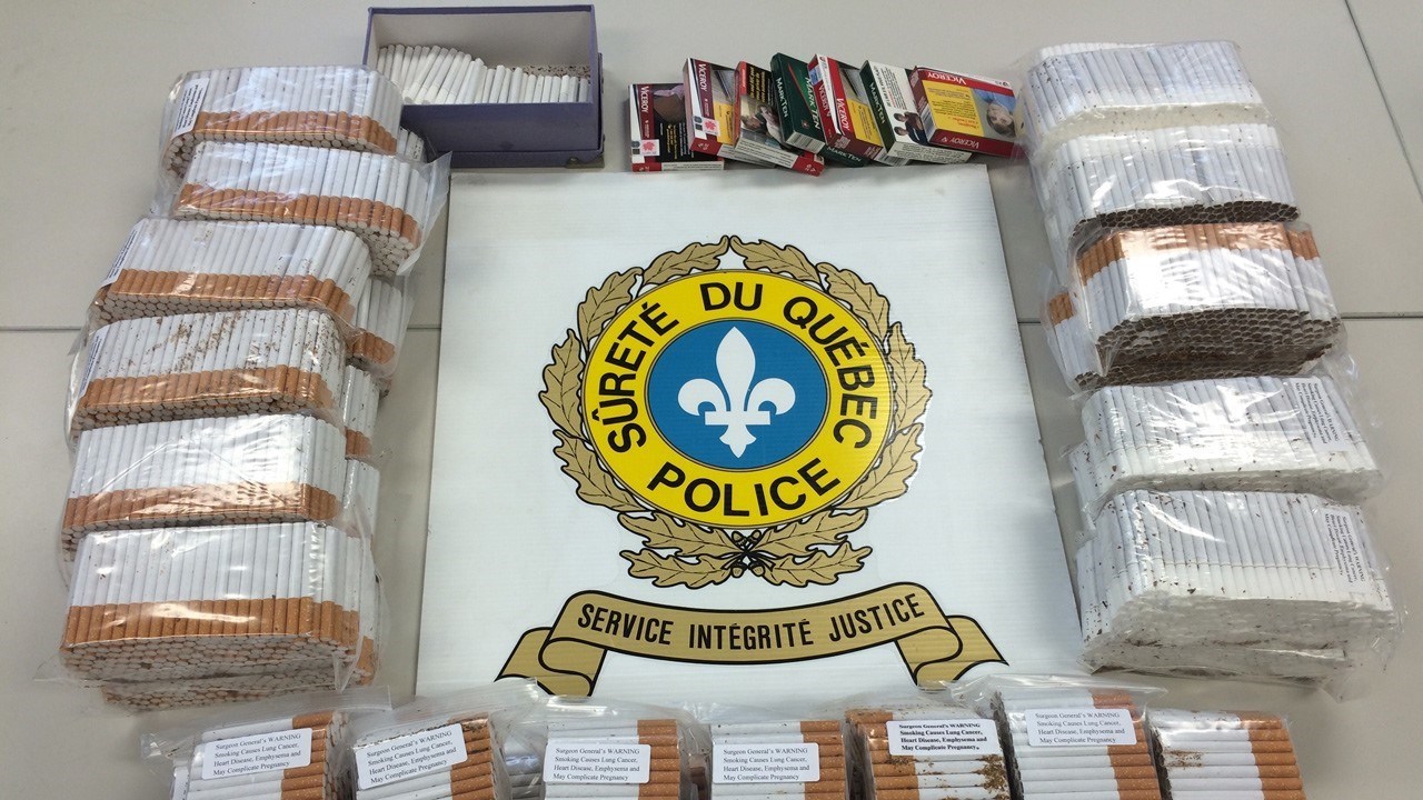 Contrebande de tabac à St-Lin-Laurentides