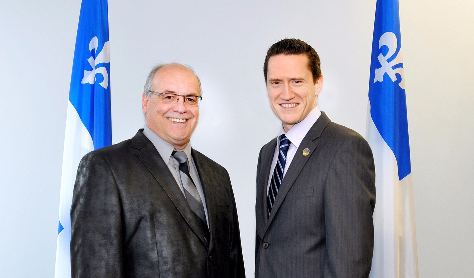 Mario Laframboise et Benoit Charette