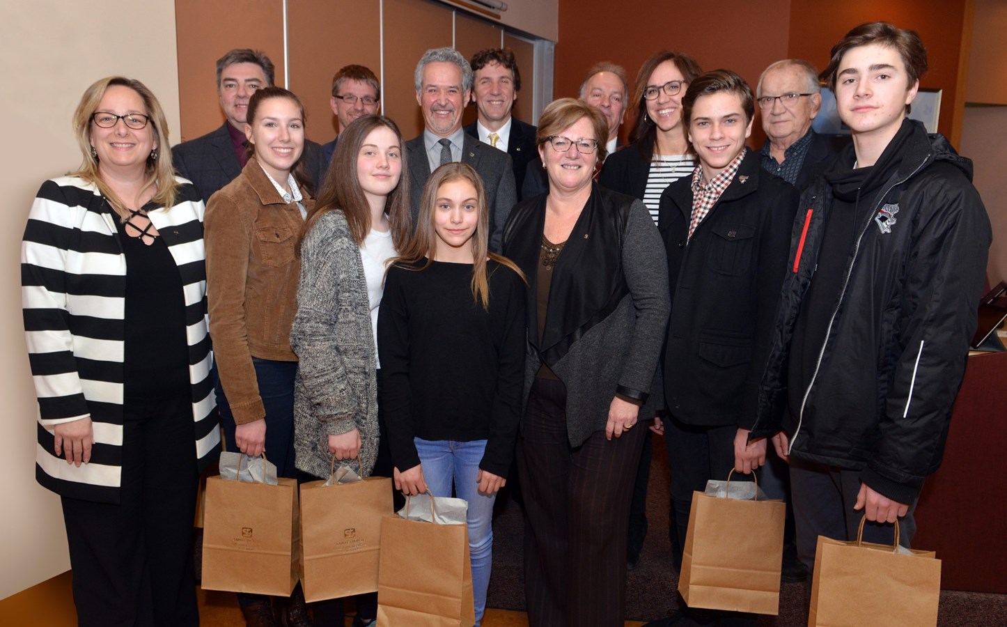Jeunes athlètes thérésiens honorés