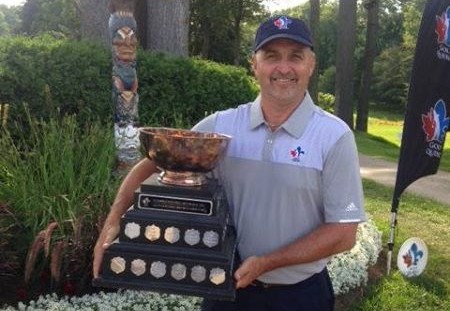 François Bissonnette remporte le championniat senior amateur de golf du Québec