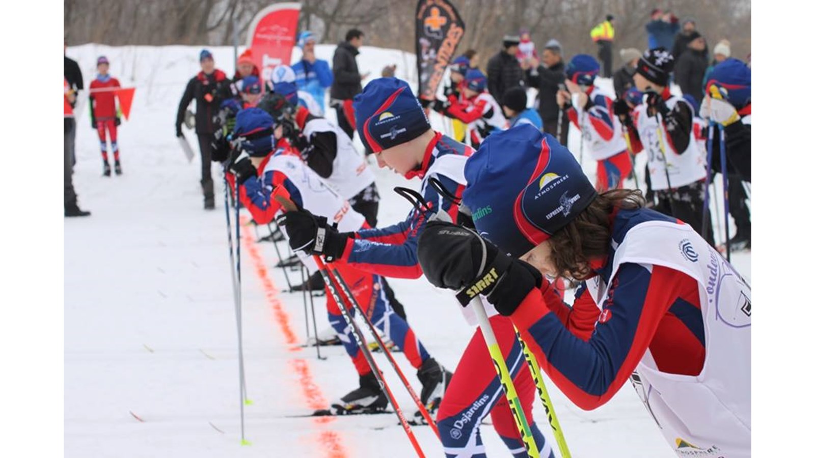 Première course de ski de fond au Québec de la saison