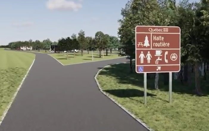 Fermeture de la halte routière de Point-du-Jour à Lavaltrie
