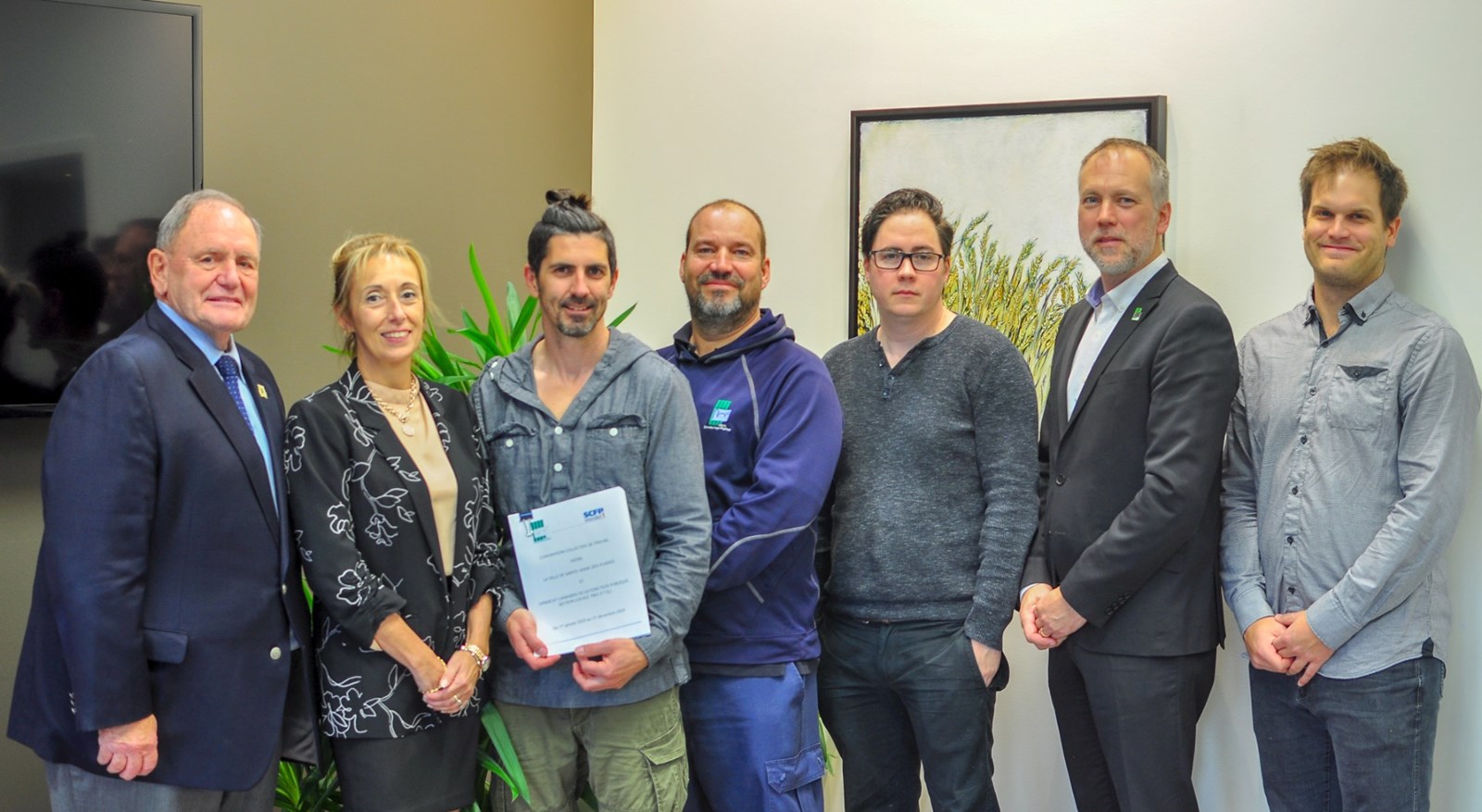 Sainte-Anne-des-Plaines renouvelle la convention collective de 5 ans avec les cols blancs et bleus
