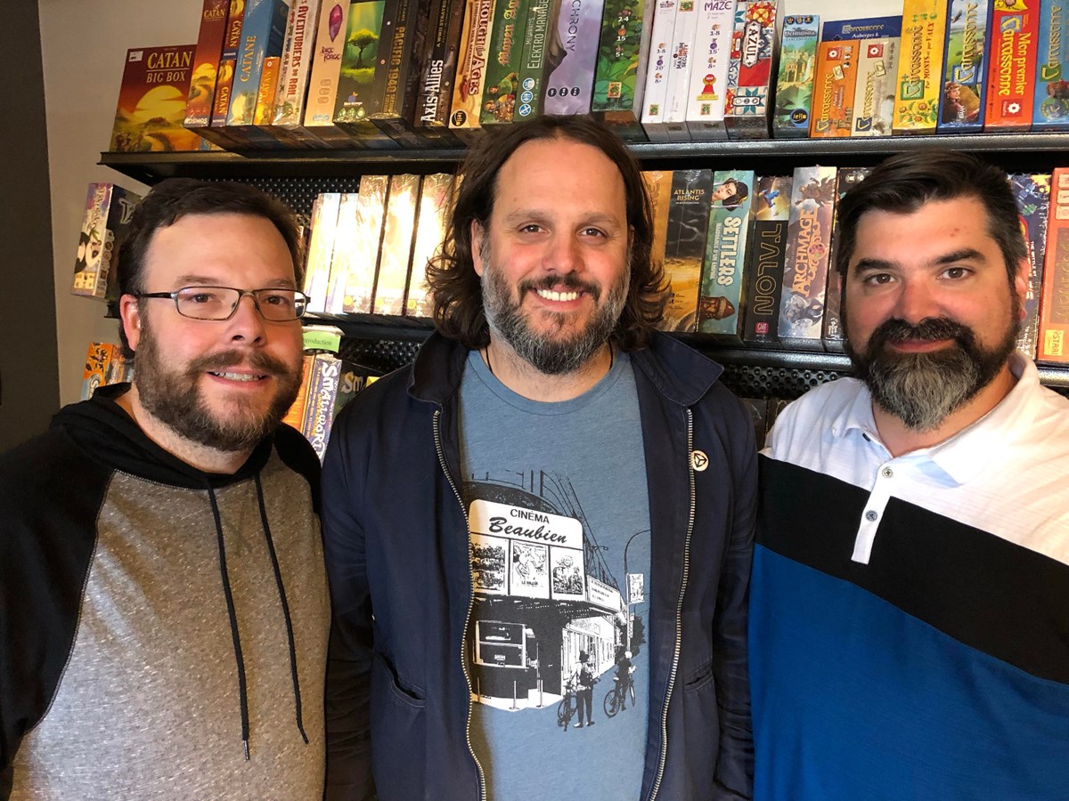 Richard Desjardins, Karl Tremblay et David Magny, copropriétaires du Randolph Repentigny.