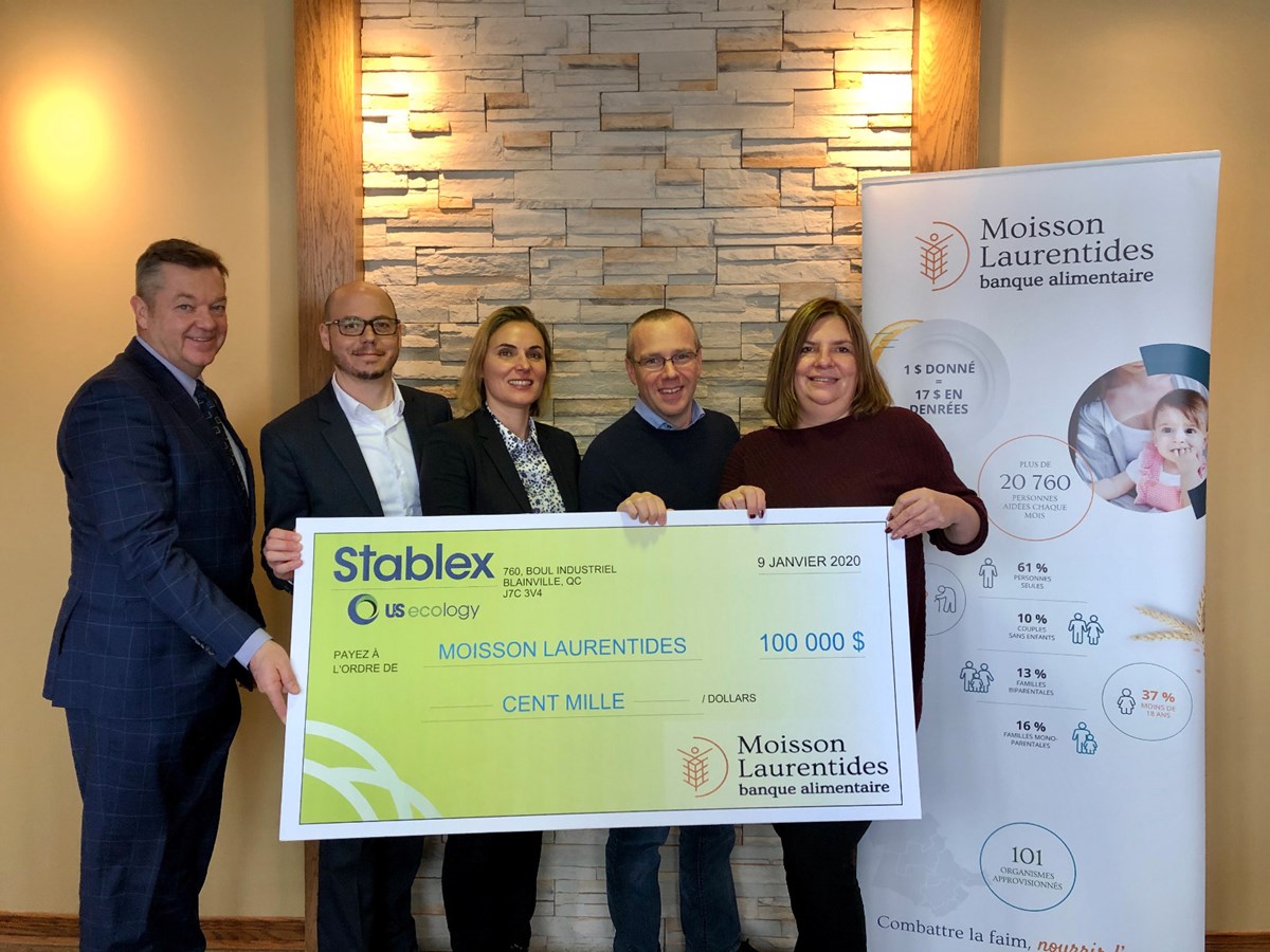 La campagne de financement de Moisson Laurentides bas son plein. L’objectif de 4 millions de dollars est atteint à 75%.