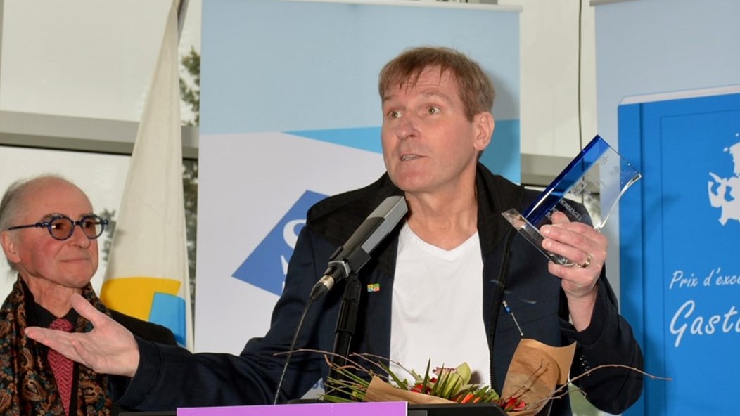 Jean-François Beauchemin, lauréat du Prix hommage de la 8e édition.