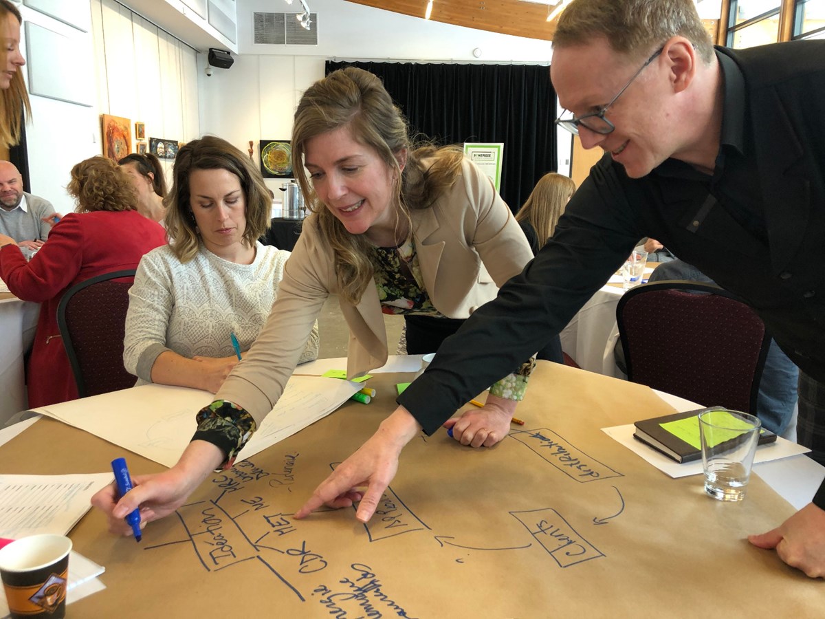 L'objectif de cet atelier de maillage interentreprises avait pour objectif de créer des liens entre les générateurs de résidus de bois et les repreneurs potentiels qui souhaitent transformer ces déchets en richesse.