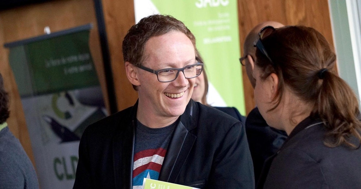 Marc-André Caron, directeur général du Pôle d'économie sociale des Laurentides-CSEESL.