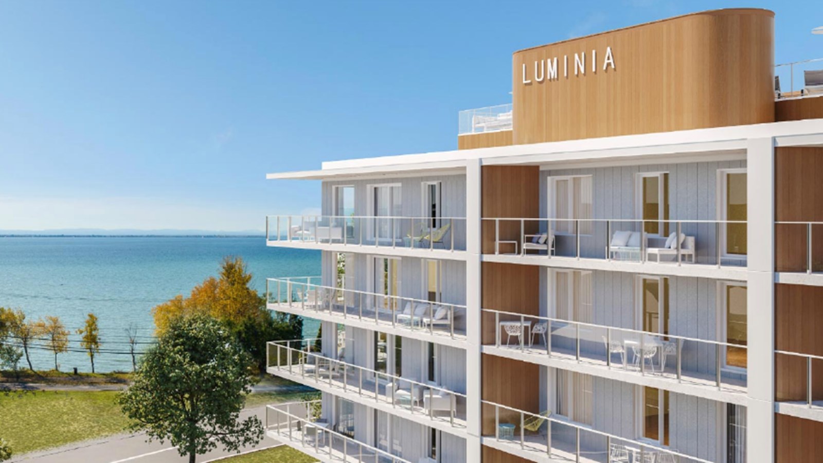 Chaque appartement comprendra des comptoirs en quartz, l’air climatisé, des électroménagers et un très grand balcon. Ceux situés au dernier étage, soit à celui des penthouses, mesureront jusqu’à 40 pieds de long par six pieds de large 